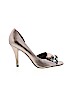 Nine West Silver Heels Size 8 1/2 - photo 1
