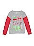 Justice Gray Long Sleeve T-Shirt Size 12 - photo 1