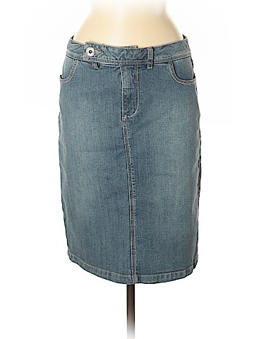 Tribal Jeans Denim Skirt (view 1)