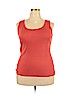 St. John's Bay 100% Cotton Orange Tank Top Size XXL - photo 1