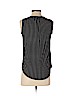 Ann Taylor LOFT 100% Polyester Black Sleeveless Blouse Size XS (petite) - photo 2