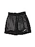 Nike 100% Polyester Solid Black Athletic Shorts Size S (kids) - photo 1