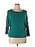 Rachel Zoe Green 3/4 Sleeve T-Shirt Size XL - photo 1