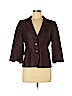 Max Mara 100% Linen Brown Blazer Size 8 - photo 1