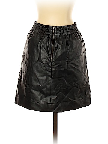 Ann Taylor LOFT Faux Leather Skirt (view 2)
