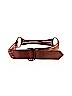 Unbranded 100% Leather Solid Brown Leather Belt Size S - photo 1