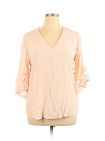 Chelsea28 3/4 Sleeve Blouse (view 1)