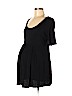 Old Navy - Maternity 100% Rayon Black Short Sleeve Top Size M - photo 1