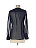 Banana Republic 100% Polyester Blue Long Sleeve Blouse Size XS (petite) - photo 2