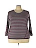 Talbots Burgundy Long Sleeve T-Shirt Size 3X (petite) - photo 1