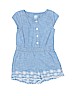 Cherokee 100% Cotton Blue Romper Size 7 - photo 1