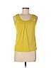 Ann Taylor LOFT Yellow Sleeveless Top Size M (petite) - photo 1