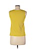 Ann Taylor LOFT Yellow Sleeveless Top Size M (petite) - photo 2