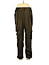 Worthington 100% Polyester Green Cargo Pants Size M (petite) - photo 1