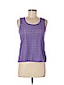 Ann Taylor Factory Blue Sleeveless Top Size M (petite) - photo 1