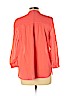 Ann Taylor LOFT 100% Cotton Pink 3/4 Sleeve Blouse Size L (petite) - photo 2