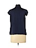 i.e. 100% Silk Blue Short Sleeve Silk Top Size 14 - photo 2