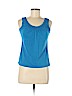 Ann Taylor LOFT Blue Sleeveless Top Size M (petite) - photo 1
