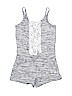 90 Degree by Reflex Gray Romper Size 8 - photo 1