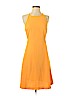 Ann Taylor 100% Polyester Orange Casual Dress Size 4 (petite) - photo 1