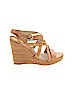 MICHAEL Michael Kors 100% Leather Tan Wedges Size 11 - photo 1