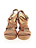 MICHAEL Michael Kors 100% Leather Tan Wedges Size 11 - photo 2