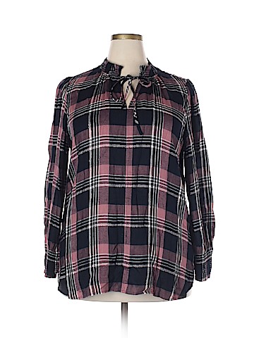 Ann Taylor LOFT Long Sleeve Blouse (view 1)