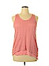 Tru Self 100% Rayon Pink Sleeveless Blouse Size XL - photo 1