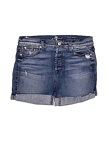 7 For All Mankind Denim Shorts (view 1)