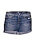 7 For All Mankind Blue Denim Shorts Size 27 waist - photo 1