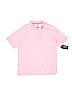 French Toast Solid Pink Short Sleeve Polo Size 14 - 16 - photo 1