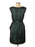 Ann Taylor LOFT 100% Polyester Green Casual Dress Size 8 (petite) - photo 2