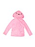 OshKosh B'gosh 100% Polyester Pink Zip Up Hoodie Size 4T - photo 1