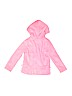 OshKosh B'gosh 100% Polyester Pink Zip Up Hoodie Size 4T - photo 2