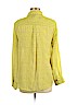 Banana Republic Factory Store 100% Polyester Yellow Long Sleeve Blouse Size L (petite) - photo 2