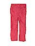 Tea 100% Cotton Polka Dots Red Casual Pants Size 6 - photo 2