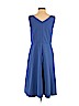 Ann Taylor Blue Cocktail Dress Size 6 (petite) - photo 2