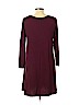 Old Navy Burgundy Casual Dress Size L (petite) - photo 2