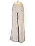 Elevenses 100% Linen Gray Casual Pants Size 12 - photo 2