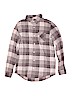 Shaun White 100% Cotton Gray Long Sleeve Button-Down Shirt Size L (youth) - photo 1