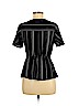 Monteau Black Short Sleeve Blouse Size L - photo 2