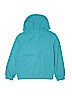Patagonia 100% Polyester Blue Zip Up Hoodie Size 10 - photo 2