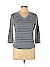 Hasting & Smith Blue 3/4 Sleeve T-Shirt Size L (petite) - photo 1