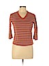 Hasting & Smith Orange 3/4 Sleeve T-Shirt Size L (petite) - photo 1