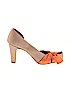 Miss Albright Tan Heels Size 7 1/2 - photo 1