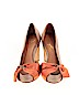 Miss Albright Tan Heels Size 7 1/2 - photo 2
