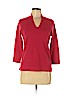 Jones New York Collection 100% Cashmere Red Cashmere Pullover Sweater Size M (petite) - photo 1