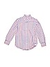 Crewcuts 100% Cotton Pink Long Sleeve Button-Down Shirt Size 6 - 7 - photo 1