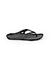 Crocs Black Flip Flops Size 7 - photo 1