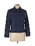 Coldwater Creek 100% Cotton Blue Jacket Size 12 (petite) - photo 1